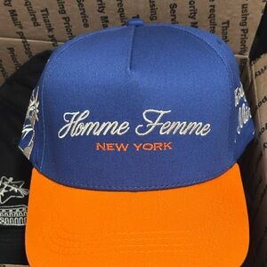 New York Blue and Orange Cap